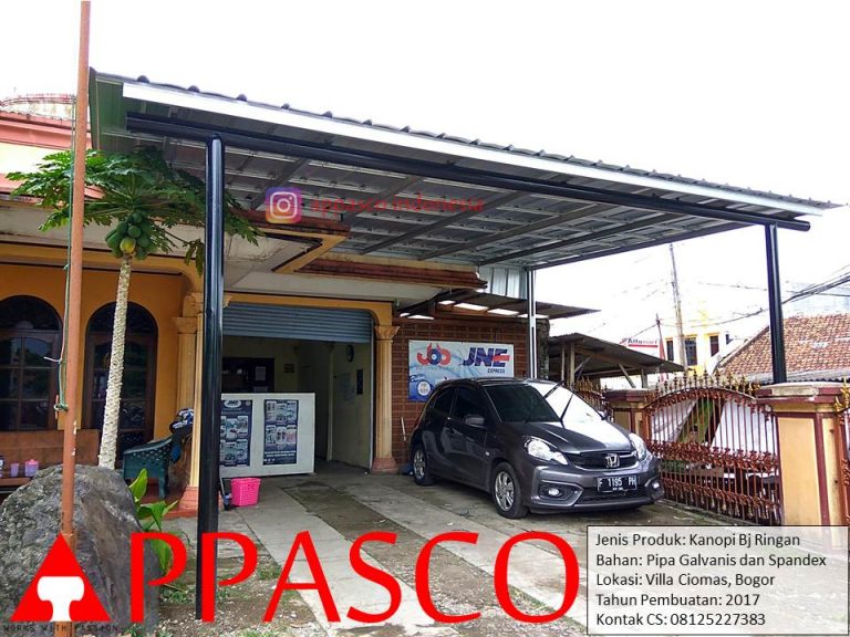 Kanopi Baja Ringan Villa Ciomas