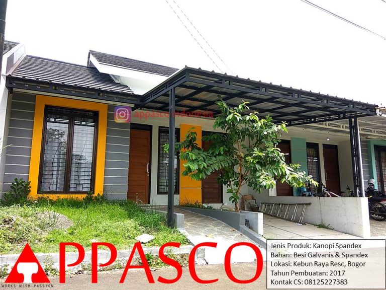 Kanopi Minimalis Kebun Raya