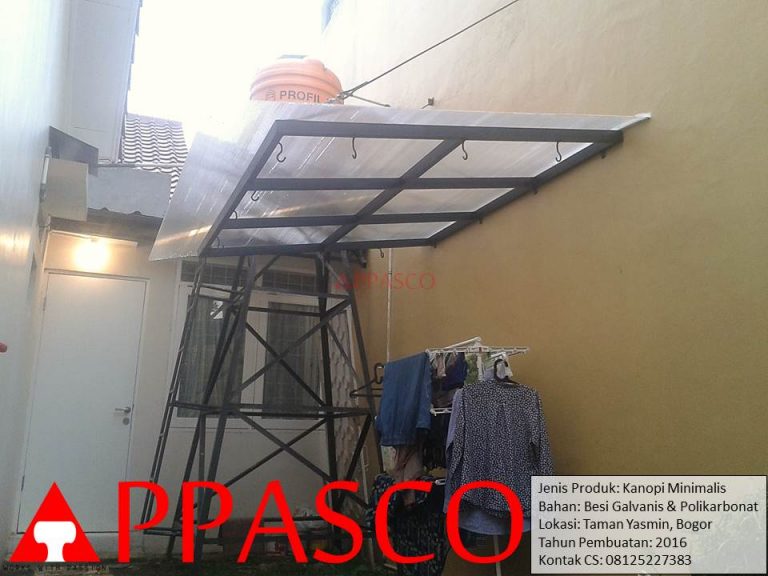 Kanopi Minimalis Untuk Jemuran
