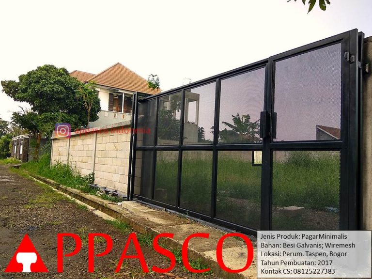 Pagar Gerbang Minimalis Wiremesh