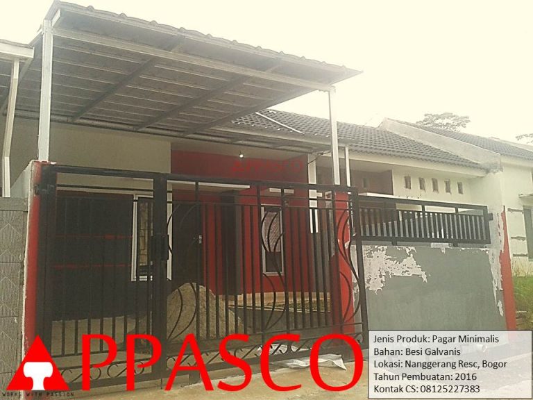 Pagar Minimalis Nanggerang Bogor