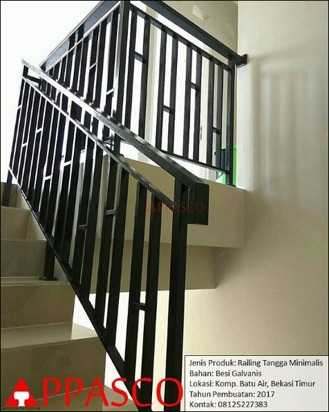 railing tangga minimalis bekasi