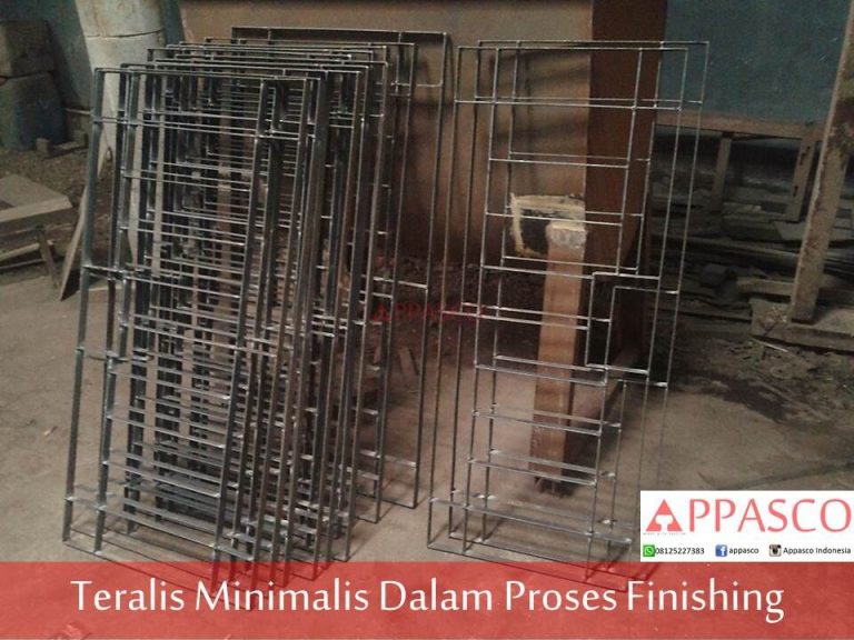 Gambar Teralis Dalam Proses Finishing