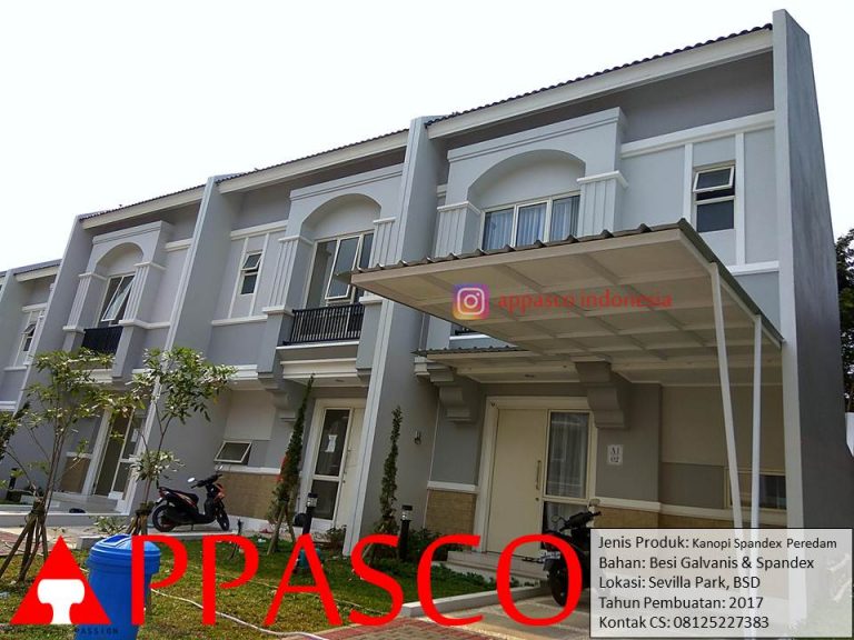 Kanopi Spandek Peredam di Sevilla Park BSD