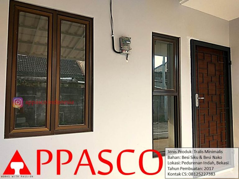 Teralis Minimalis Besi Nako di Pedurenan Indah