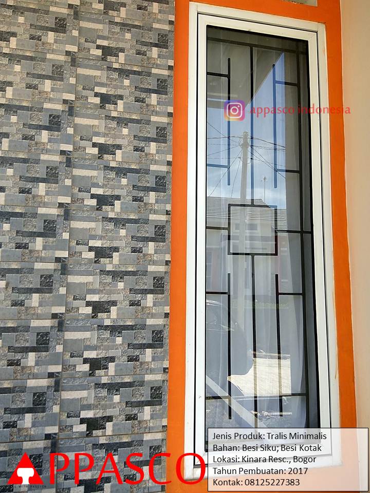 Teralis Jendela Aluminium di Kinara Residence Bogor