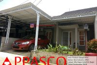 Kanopi Minimalis Modern Atap UPVC di Villa Bogor Indah
