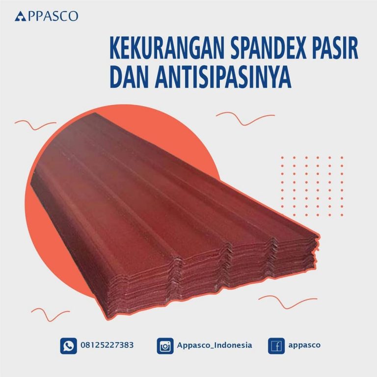 Kekurangan Spandek Pasir dan Cara Antisipasinya
