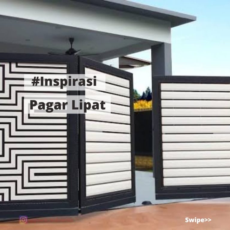 Inspirasi Desain Pagar Lipat Minimalis Untuk Rumah Istimewa