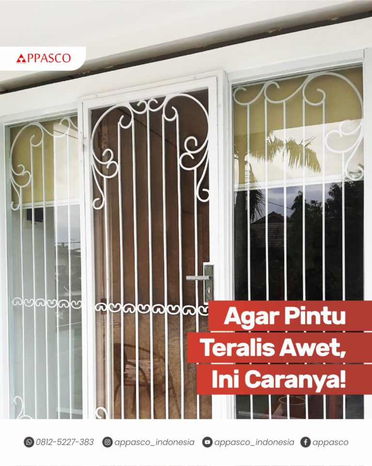 Agar Pintu Teralis Awet, Ini Caranya!