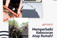 Cara Perbaiki Atap Rumah Bocor