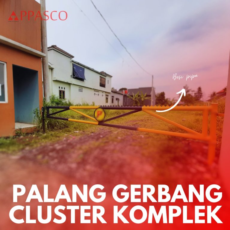 Palang Gerbang Komplek, Buat di Appasco